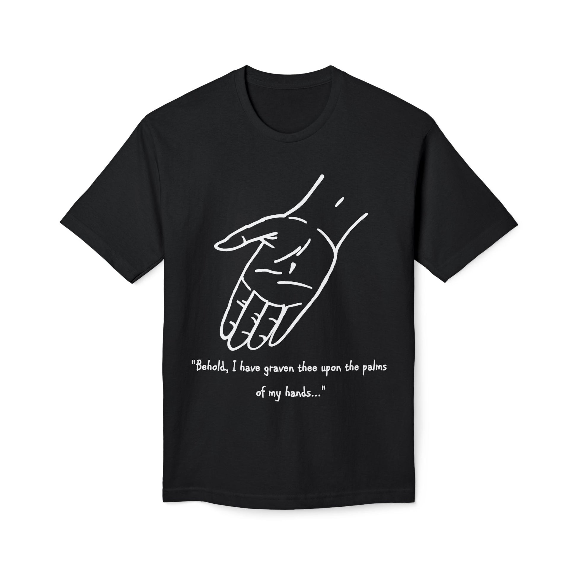 Christian T-Shirt - 'Graven on the Palms'