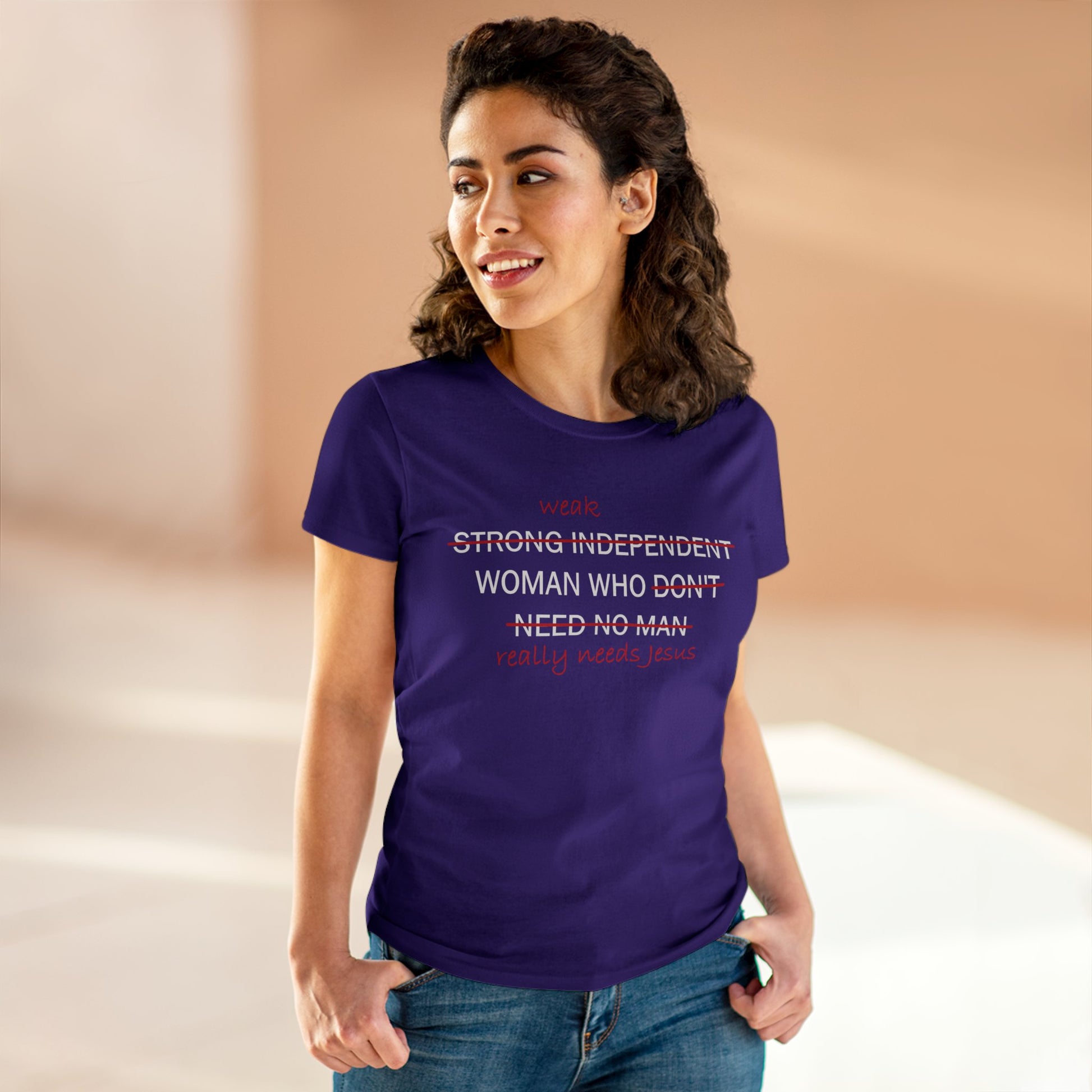 Weak Woman Who Really Needs Jesus