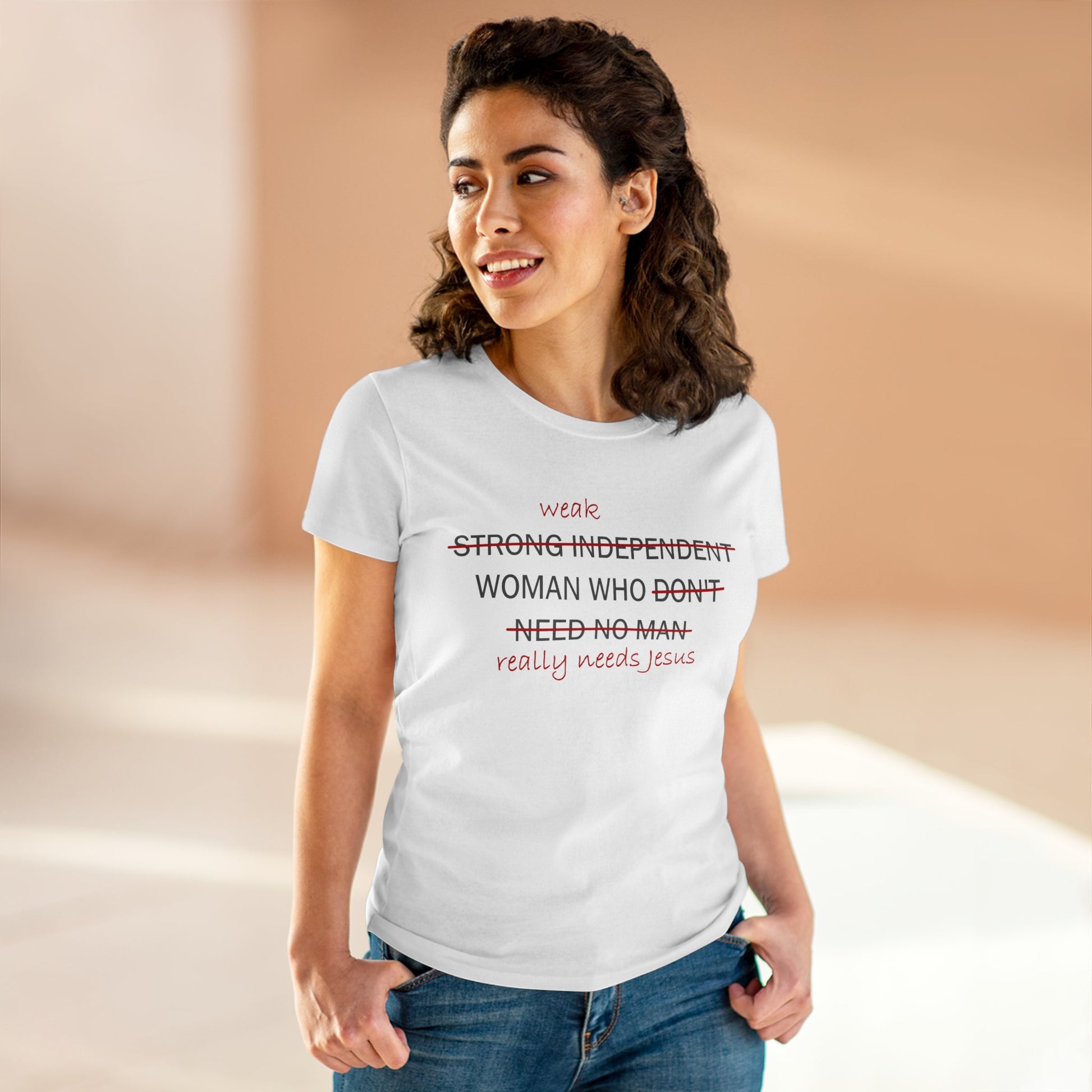 Weak Woman Who Really Needs Jesus