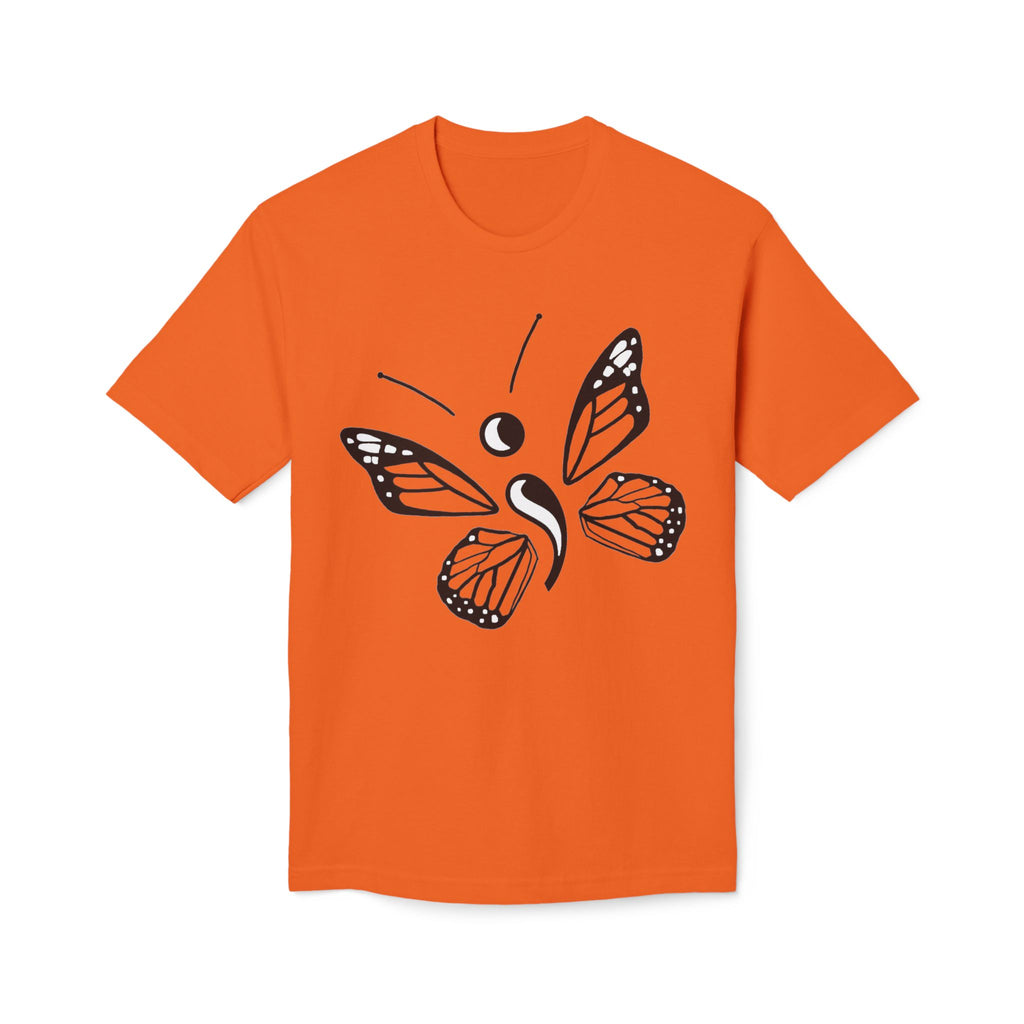 Semicolon Butterfly T-Shirt