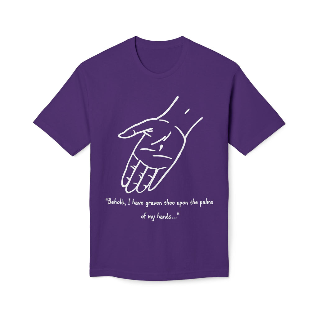 Christian T-Shirt - 'Graven on the Palms'