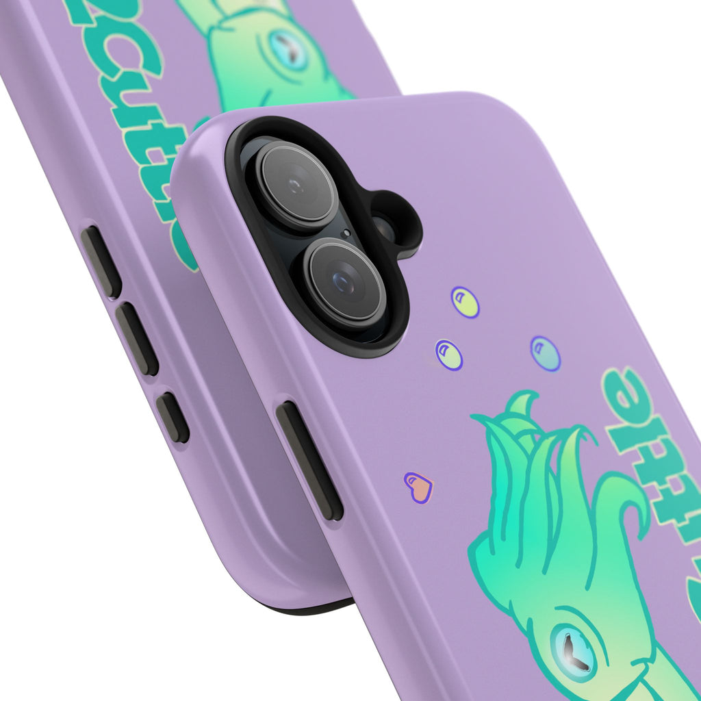 Cute Cuttlefish Tough Phone Case — "Luv2Cuttle" Durable Protective Cover