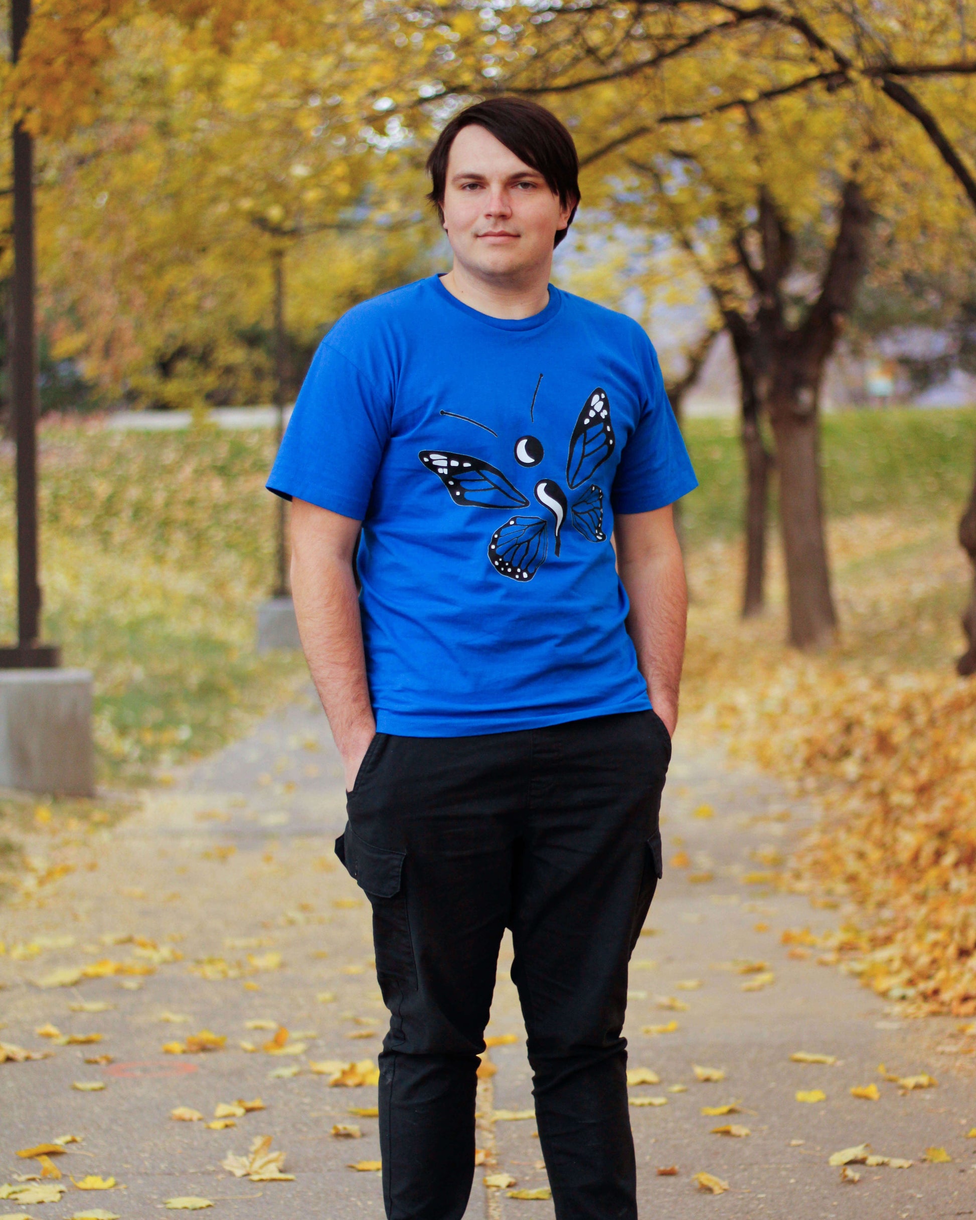 Semicolon Butterfly T-Shirt