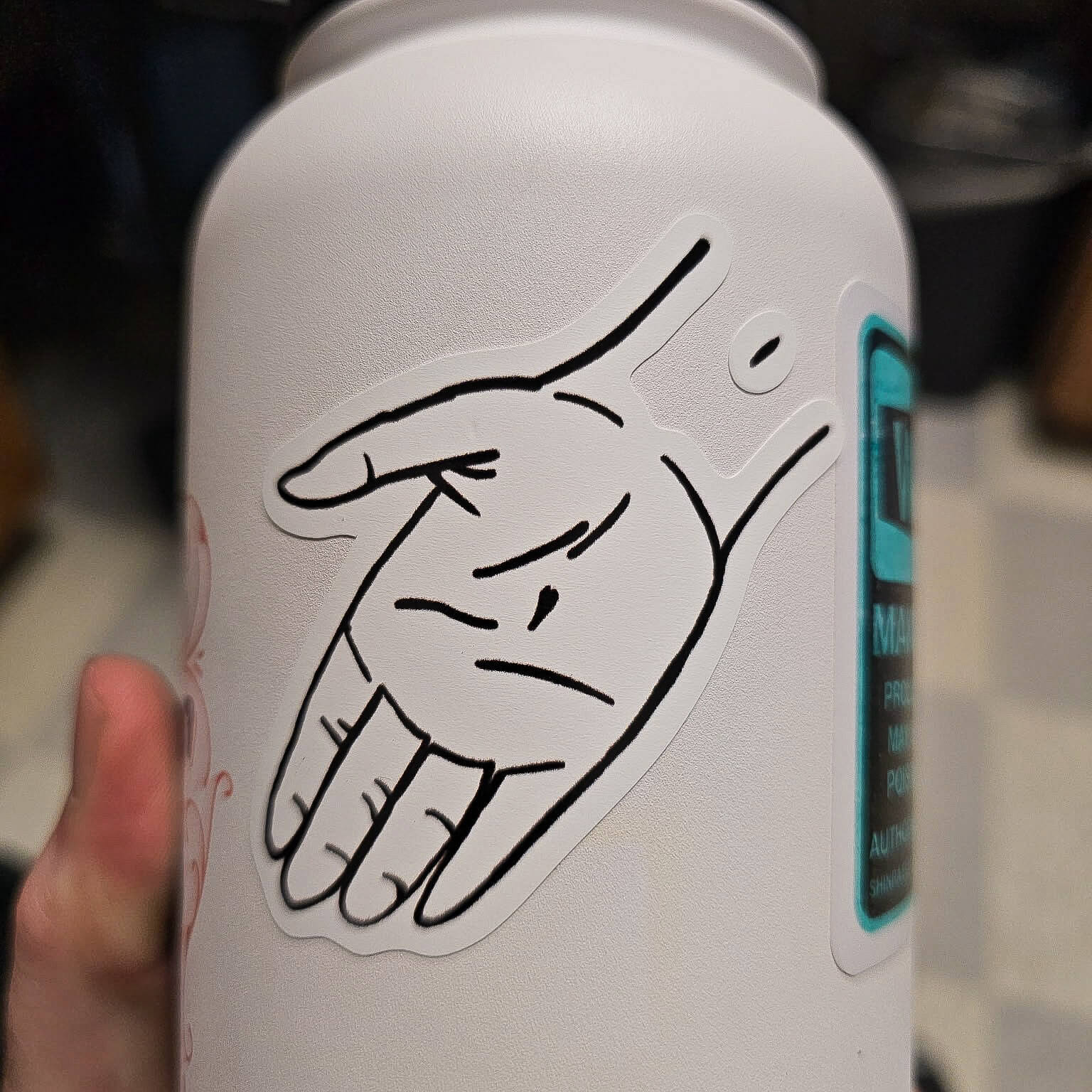 Christ Hand Sticker