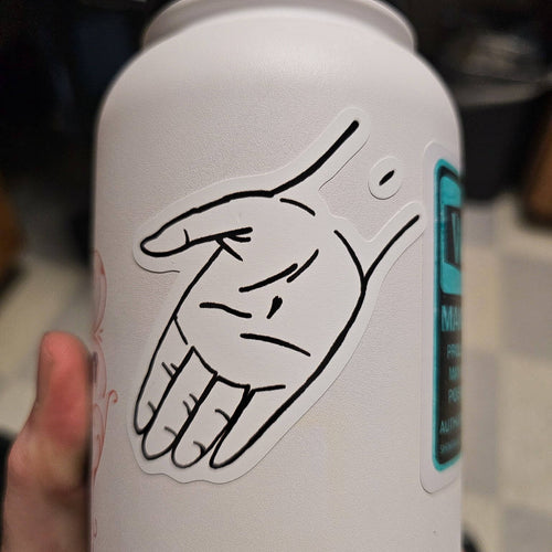 Christ Hand Sticker