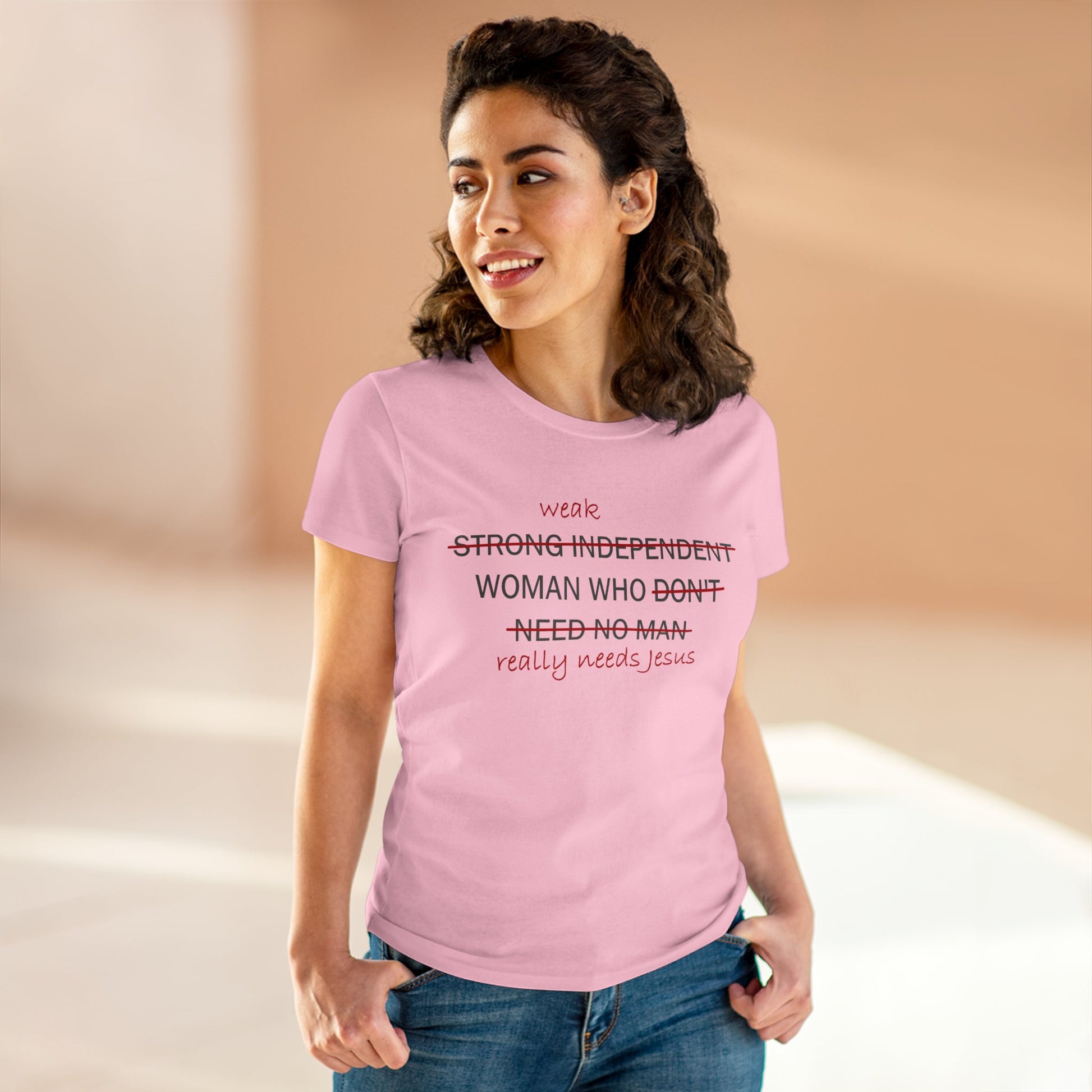 Weak Woman Who Really Needs Jesus