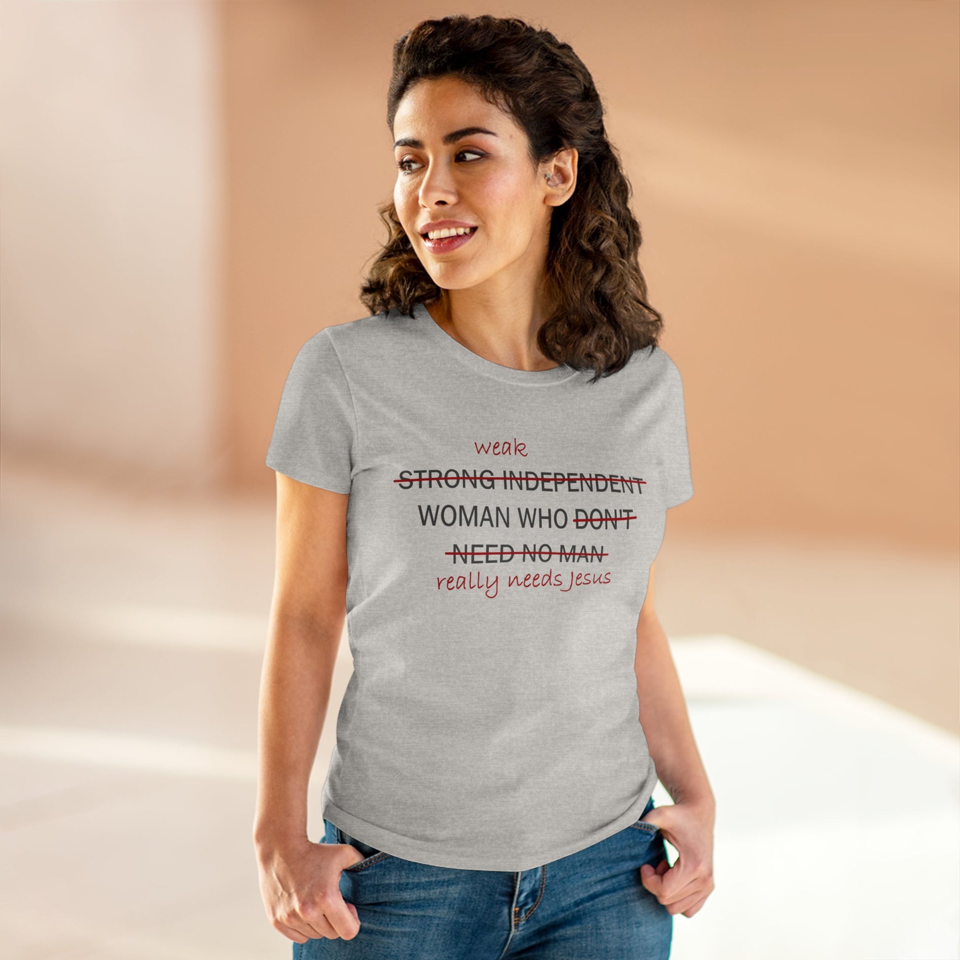 Weak Woman Who Really Needs Jesus
