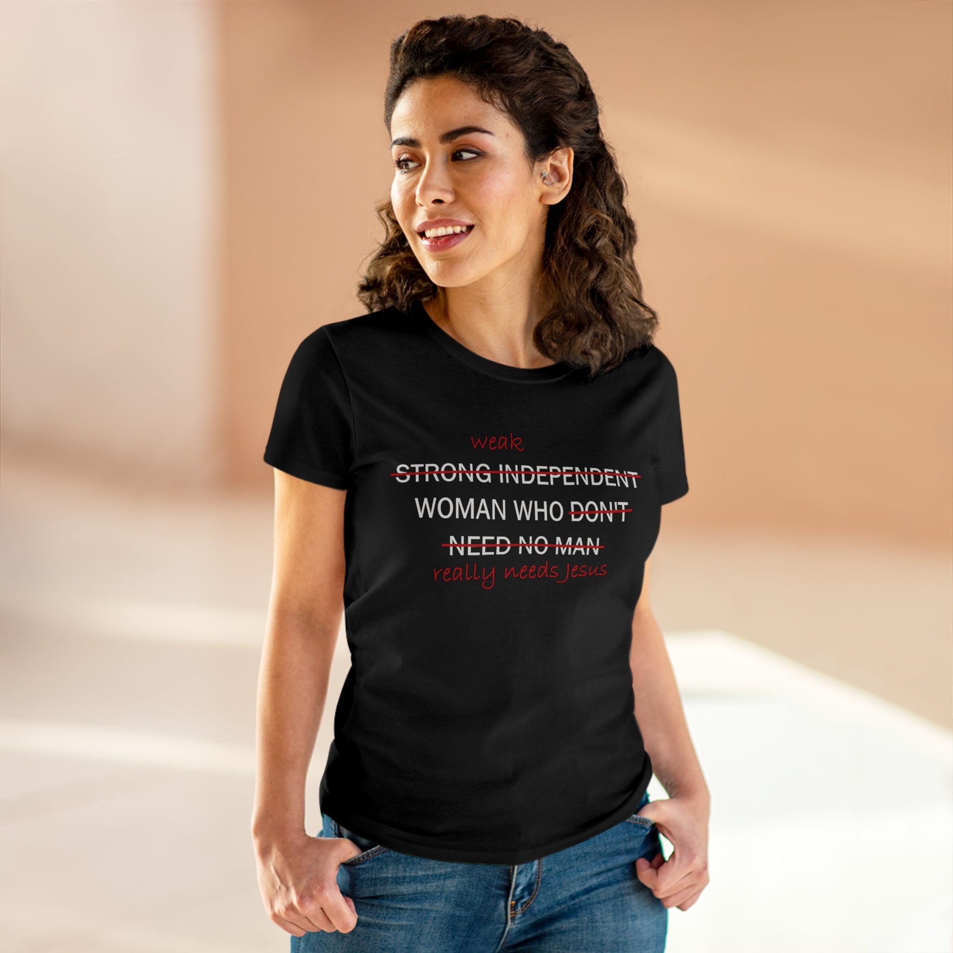 Weak Woman Who Really Needs Jesus