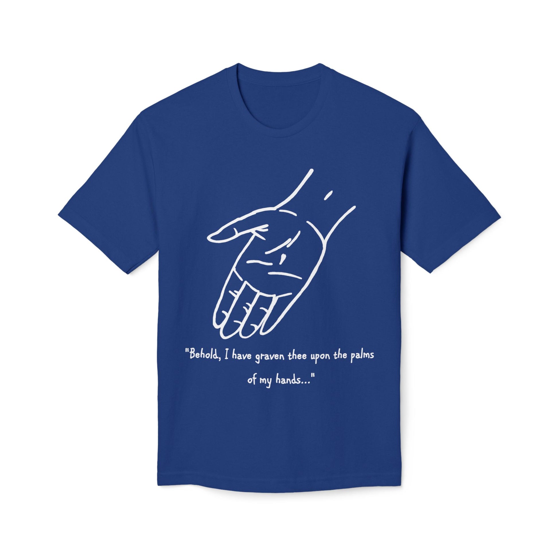 Christian T-Shirt - 'Graven on the Palms'