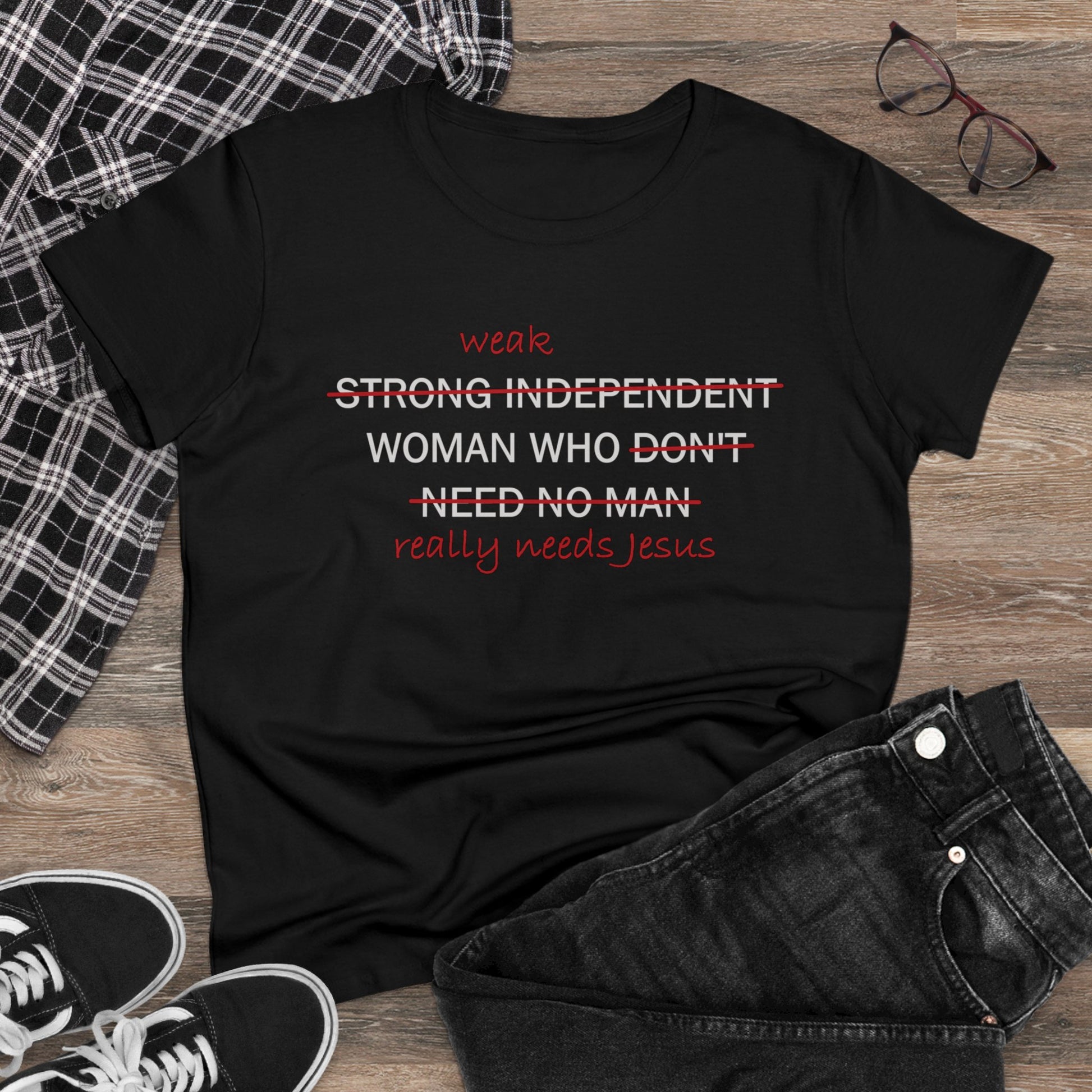 Weak Woman Who Really Needs Jesus