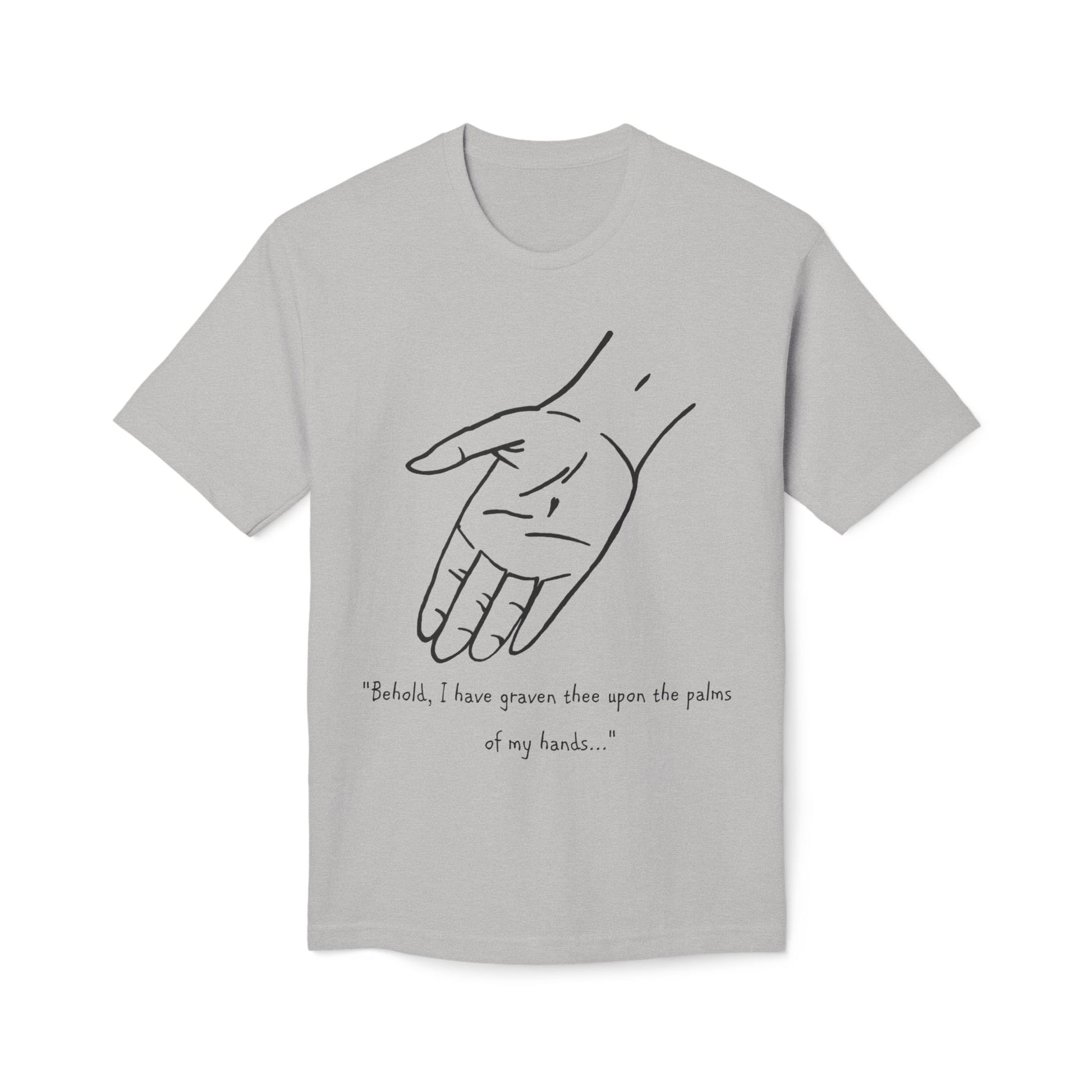 Christian T-Shirt - 'Graven on the Palms'