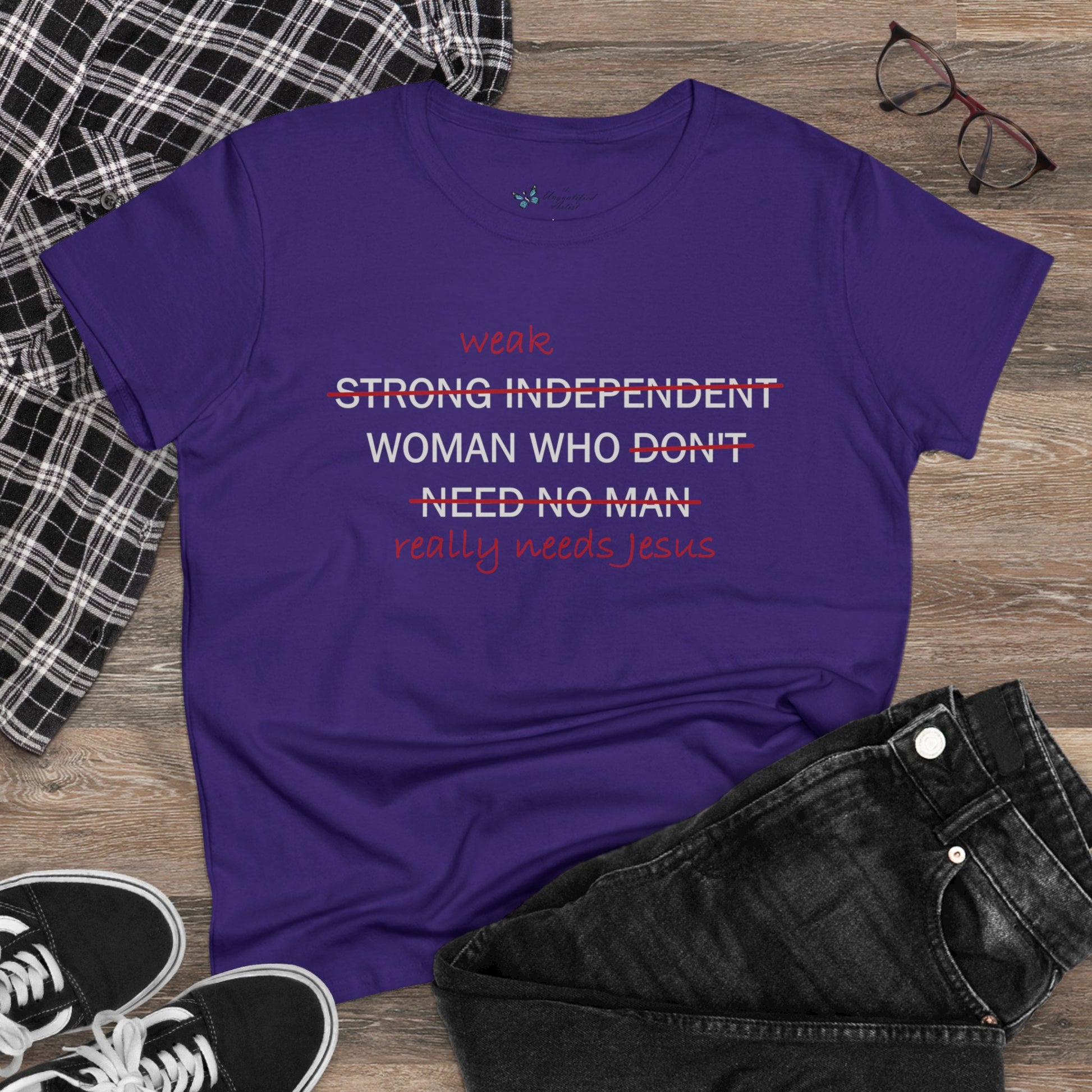 Weak Woman Who Really Needs Jesus