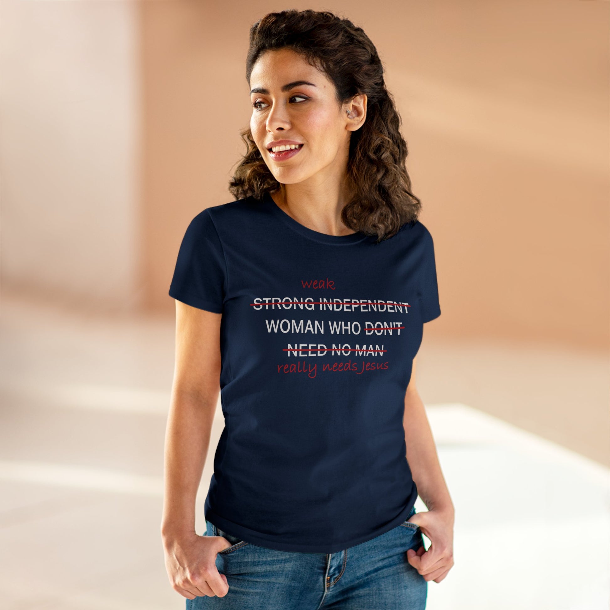 Weak Woman Who Really Needs Jesus