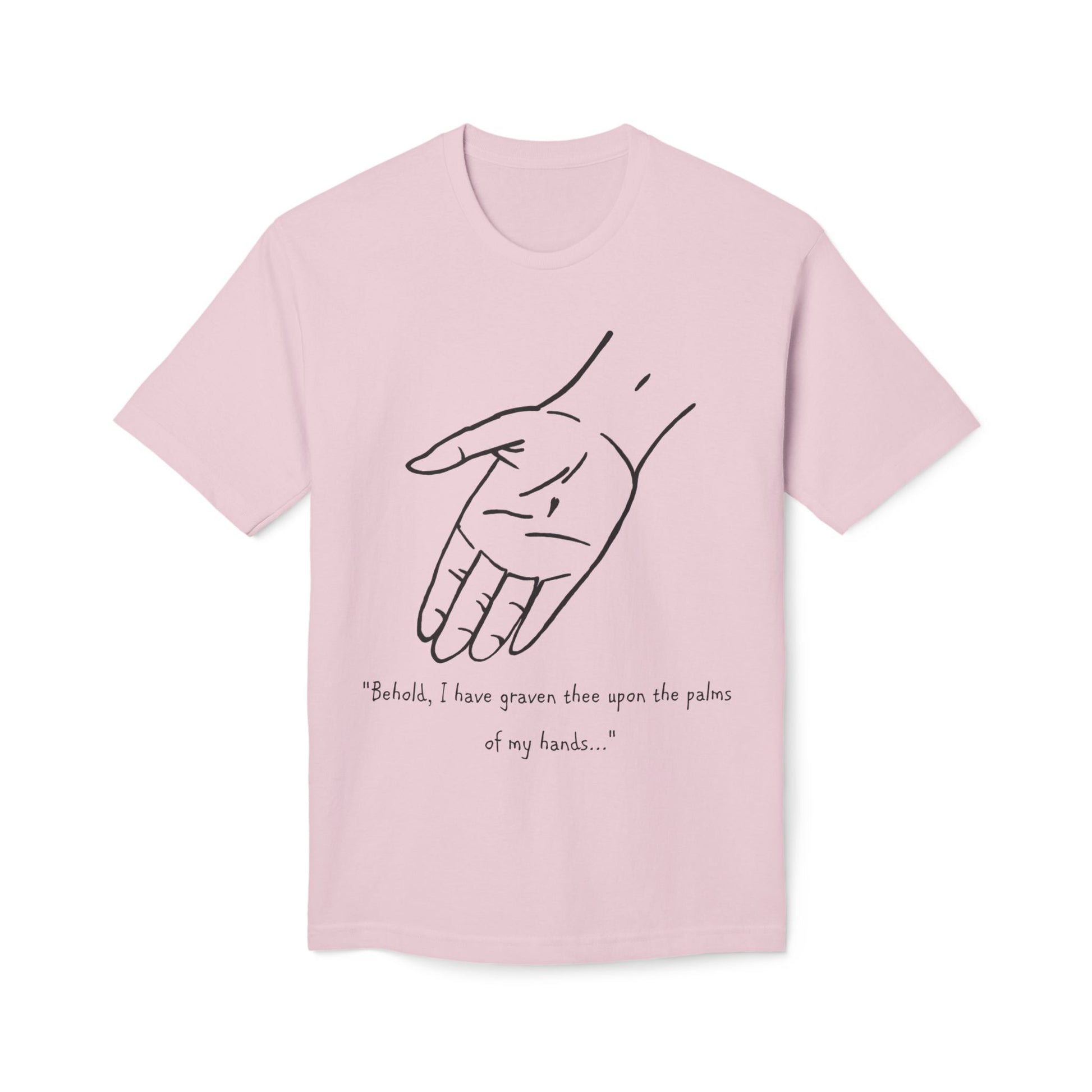 Christian T-Shirt - 'Graven on the Palms'